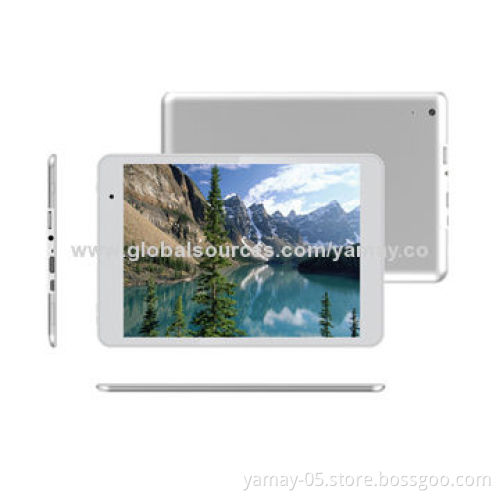 7.85-inch tablet PC, Android 4.2, RK3188 quad core 1.6GHz, 1GB+8GB, dual camera, 1024*768 pixel